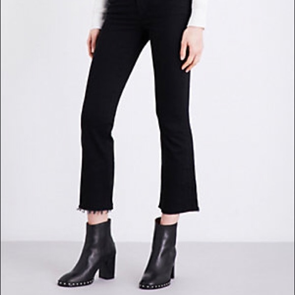 All Saints Denim - All Saints Zoe cropped bootcut black jeans. NWT